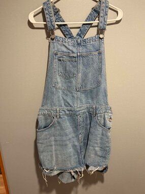 H&M Denim Overalls Size 14